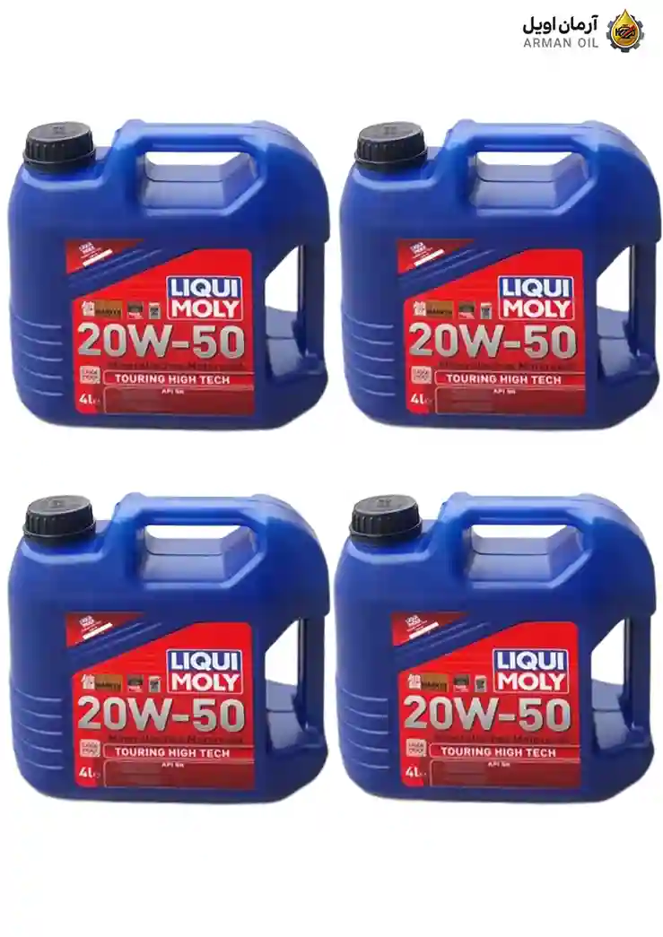 روغن موتور سوپر تورینگ هایتک SN 20W-50( 4لیتری-کارتنی 4 عددی)